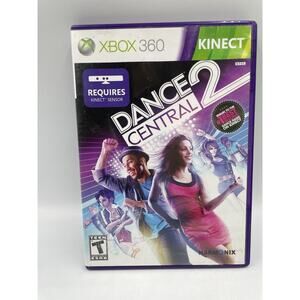 Dance Central 2 Xbox 360 Kinect - (Microsoft Xbox 360, 2011) CIB - Tested